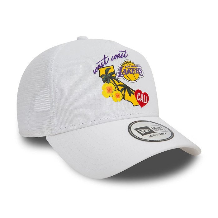 Casquette New Era NBA Team Logo Los Angeles Lakers Trucker image n°3