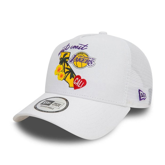 Casquette New Era NBA Team Logo Los Angeles Lakers Trucker image n°1