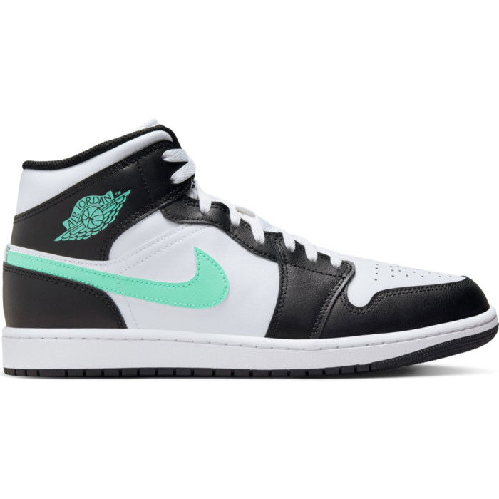 Air Jordan 1 Mid Black/Green Glow image n°1