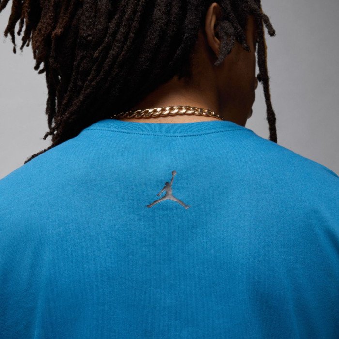 T-shirt Jordan Flight Essentials industrial blue/black NBA image n°4