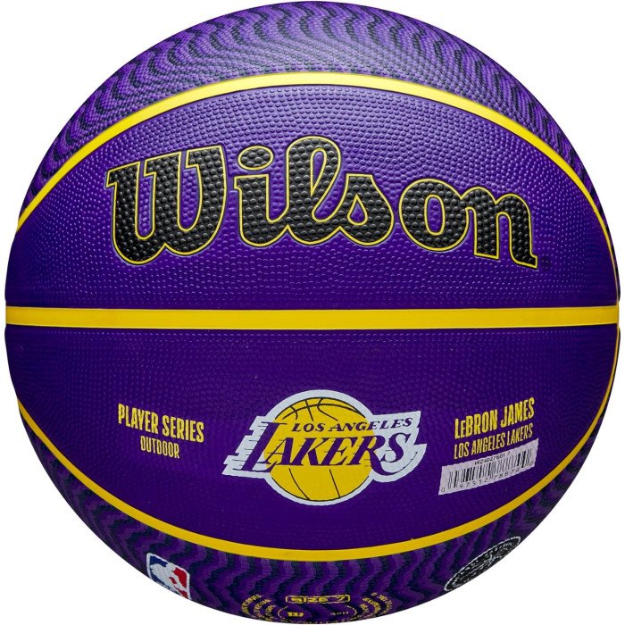 Ballon NBA LA Lakers Lebron James Player Icon Wilson image n°2