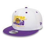 Casquette New Era White Crown Los Angeles Lakers 9Fifty NBA