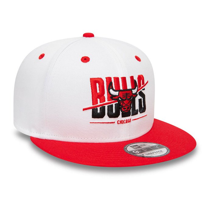 Casquette New Era White Crown Chicago Bulls 9Fifty NBA image n°3