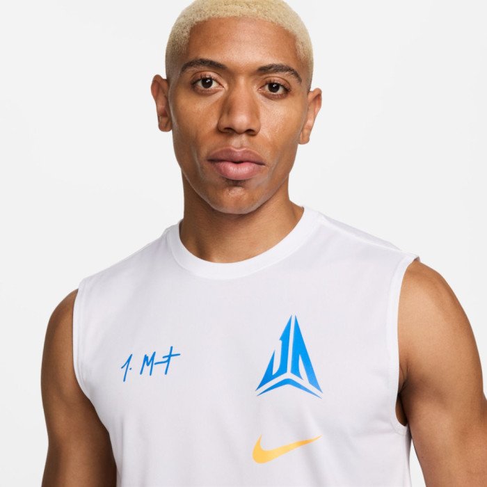 T-shirt sans manche Nike Ja white image n°3