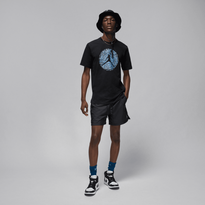 T-shirt Jordan Flight Essentials black/blue