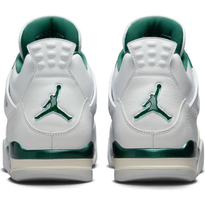 Air Jordan 4 Retro white/oxidized green-white-neutral grey image n°5