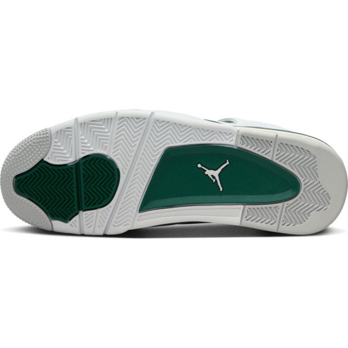 Air Jordan 4 Retro white/oxidized green-white-neutral grey image n°8