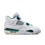 Color White of the product Air Jordan 4 Retro Oxidized Green Kids GS