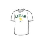 Color White of the product T-shirt Nike Team Lithuania