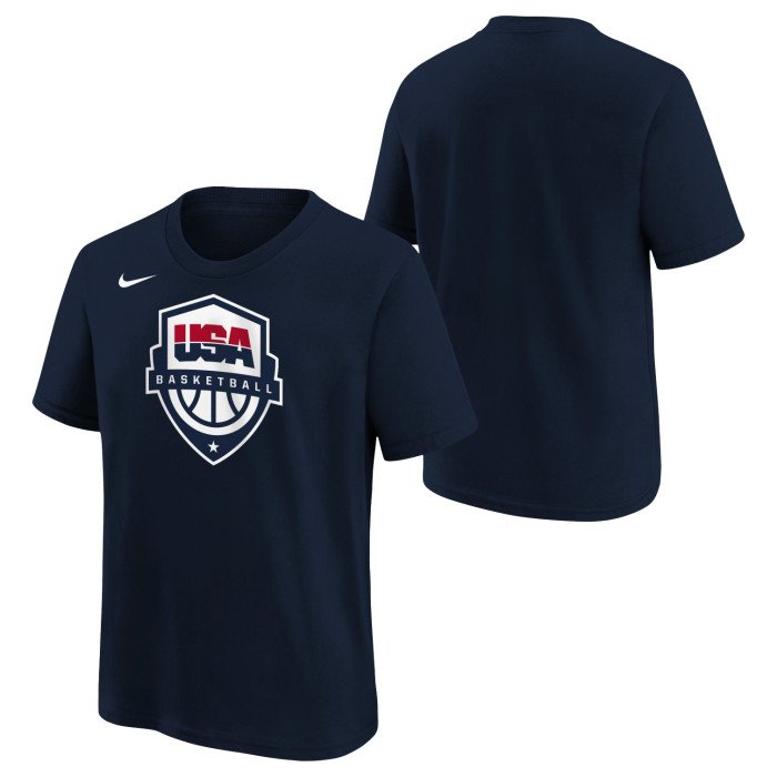 T-Shirt Nike Team USAB Enfant Obsidian