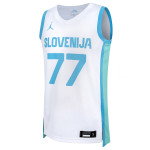 Color Blanc du produit Maillot Luka Doncic Slovenia Home 26 Jordan Limited