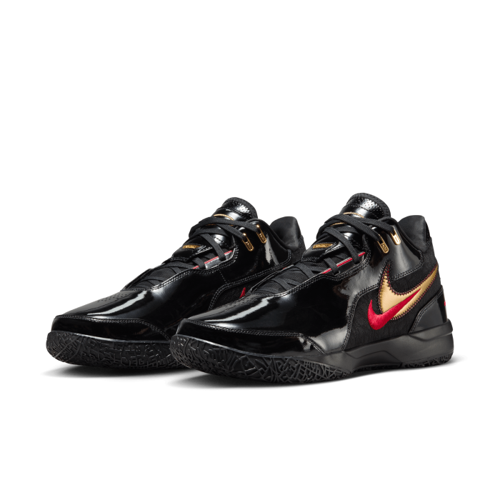 Nike Lebron NXXT Gen AMPD Black/Gold/Red image n°5