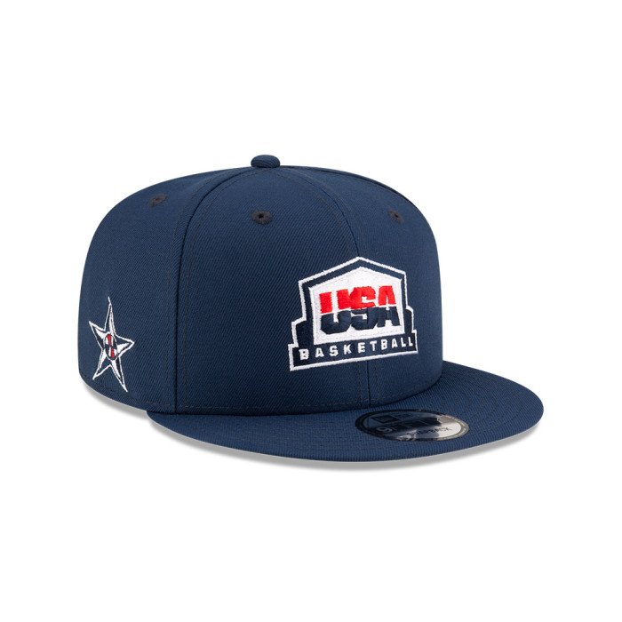 Casquette New Era USA Basketball 9Fifty Navy image n°2