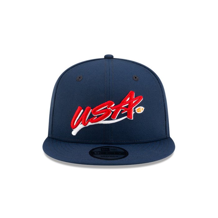 Casquette New Era USA Basketball 9Fifty Navy image n°2
