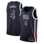 Color Blue of the product Maillot Nike Team USA Limited Road Stephen Curry