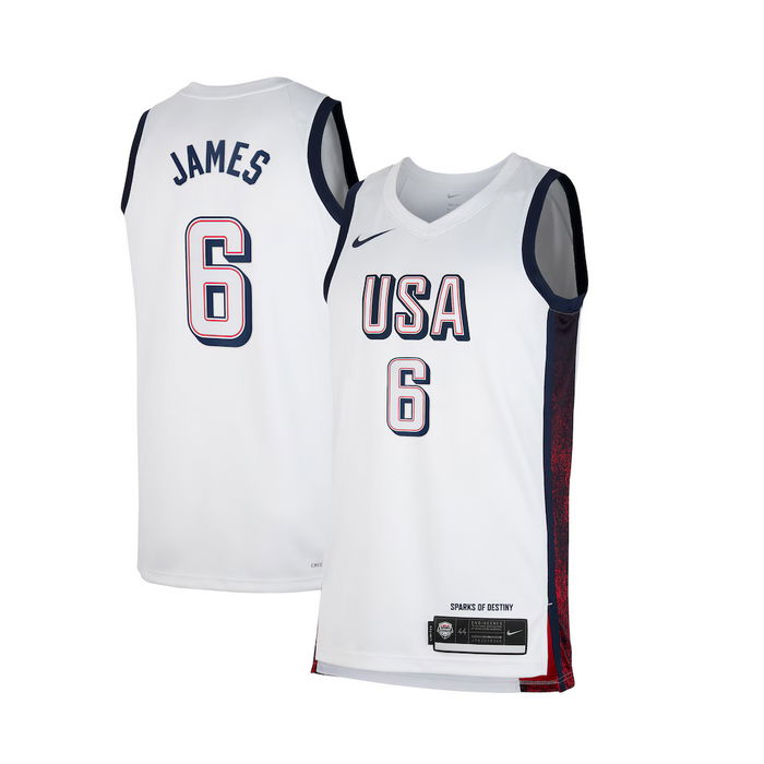 Maillot Nike Team USA Limited Home Lebron James