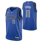 Color Bleu du produit Maillot NBA Dallas Mavericks Kyrie Irving Swingman...