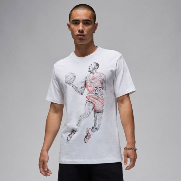 T-shirt Jordan Jumpman white NBA image n°1