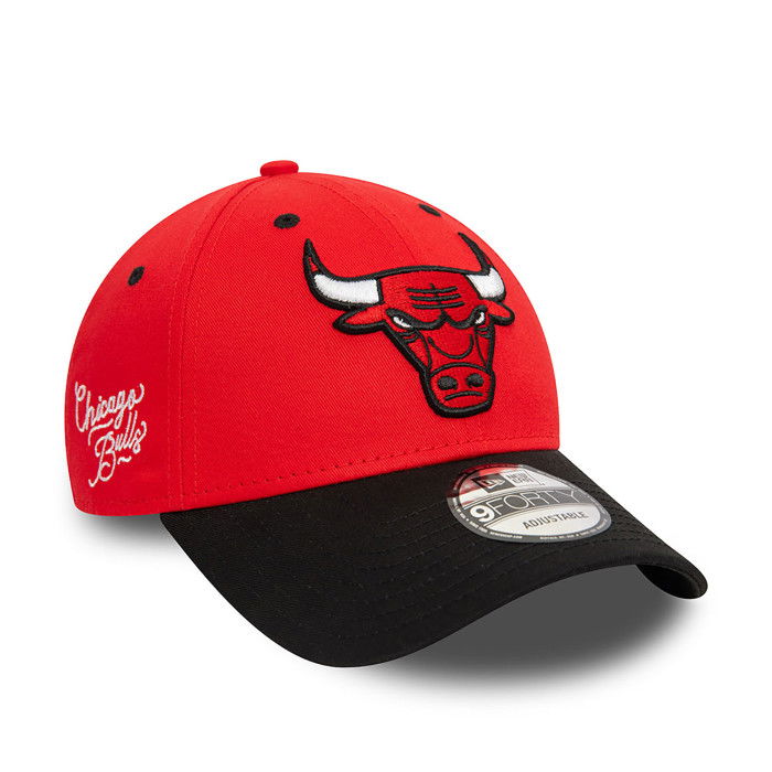 Casquette New Era NBA Chicago Bulls Side Patch 9Forty image n°1