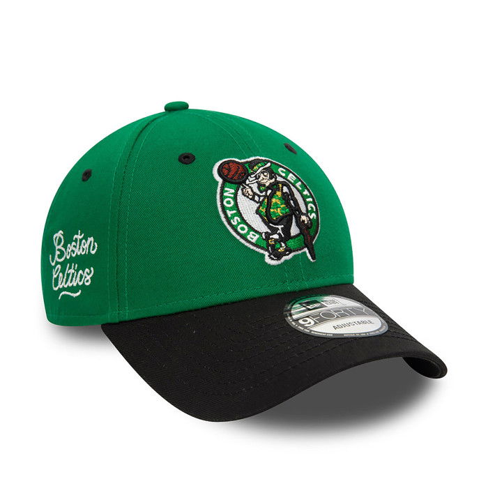 Casquette New Era NBA Boston Celtics Side Patch 9Forty Green image n°1