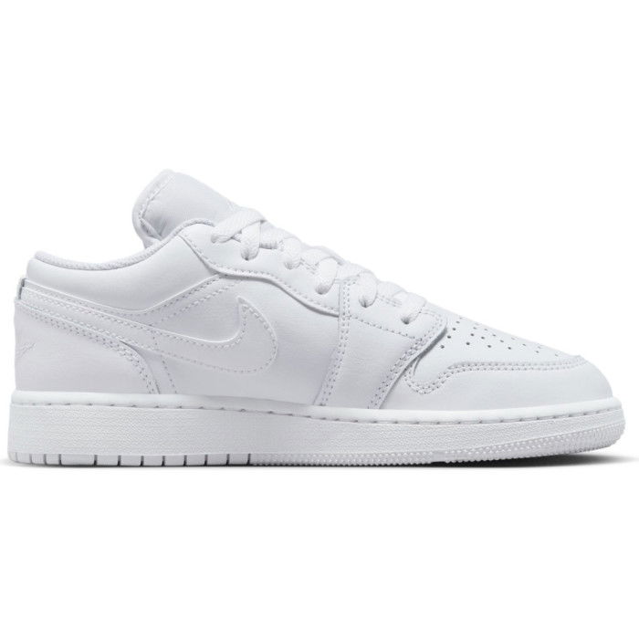 Air Jordan 1 Low Triple White Enfants GS image n°2