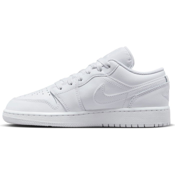 Air Jordan 1 Low Triple White Enfants GS image n°7