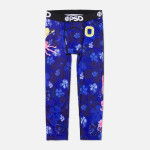 Compression Overtime PSD Spongebob 3/4 Compression Tights Purple