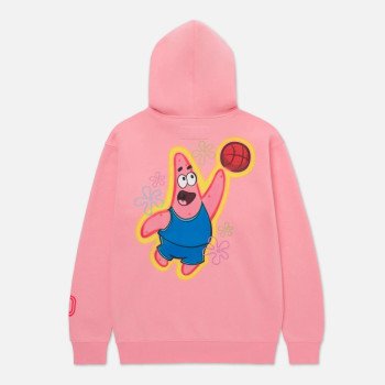 Sweat à Capuche Overtime Patrick Airbrush Hoodie Pink | Overtime