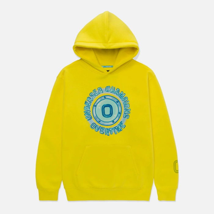 Sweat à Capuche Overtime Spongebob Airbrush Hoodie Yellow image n°2