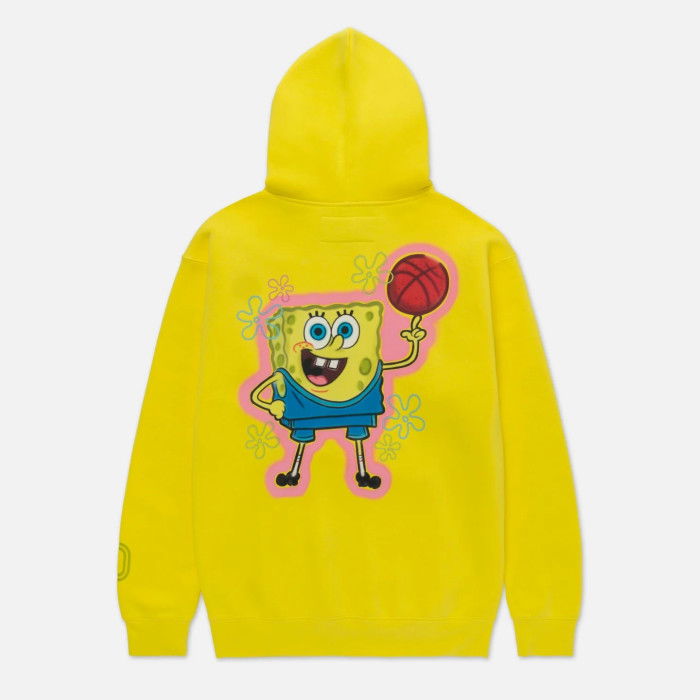 Sweat à Capuche Overtime Spongebob Airbrush Hoodie Yellow image n°1