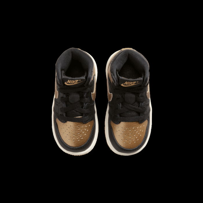 Air Jordan 1 Retro High OG "Black and Gold" Enfants PS image n°6