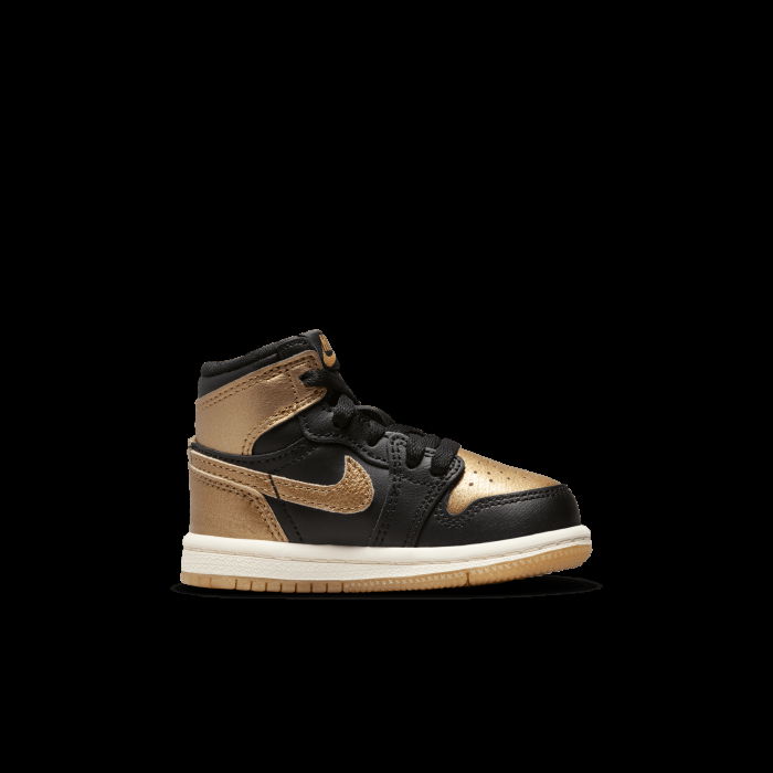 Air Jordan 1 Retro High OG "Black and Gold" Enfants PS image n°2