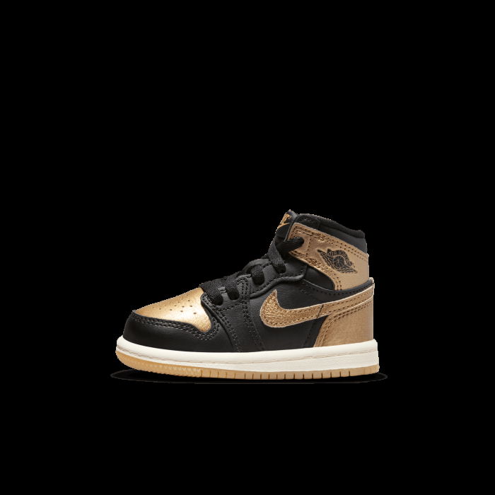 Air Jordan 1 Retro High OG "Black and Gold" Enfants PS image n°4