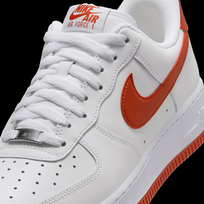 Nike Air Force 1 '07 White/Dragon Red image n°7