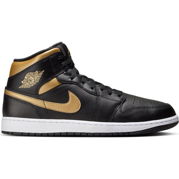 Air Jordan 1 Mid Black Gold image n°1