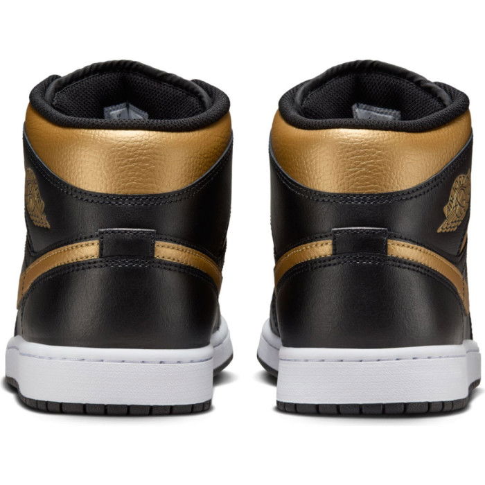 Air Jordan 1 Mid Black Gold image n°10