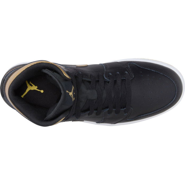 Air Jordan 1 Mid Black Gold image n°7