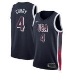 Color Blue of the product Maillot Nike Team USA Road Jersey Enfant Curry