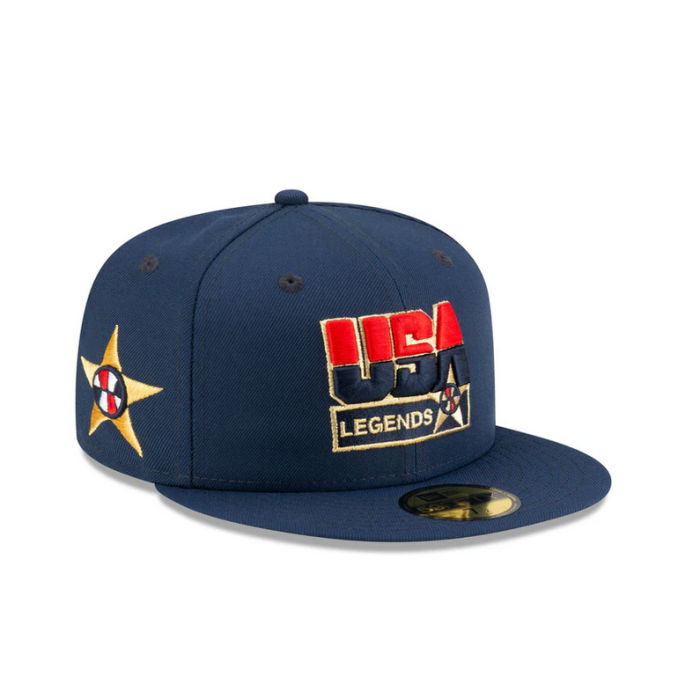 Casquette New Era USA Basketball Legends 59fifty image n°1