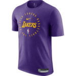 Color Purple of the product T-shirt Nike NBA Los Angeles Lakers field purple