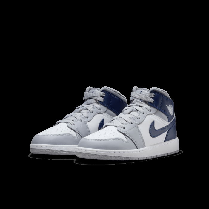 Air Jordan 1 Mid Midnight Navy Enfant GS image n°3