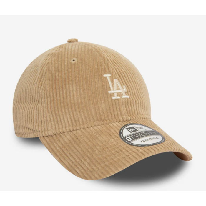 Casquette New Era Los Angeles Dodgers Velour 9Twenty Beige image n°1