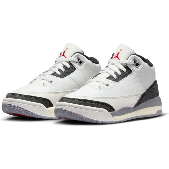 Air Jordan 3 Retro Cement Grey Kids PS image n°3