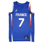 Color Bleu du produit Maillot Guerschon Yabusele Team France Jordan...