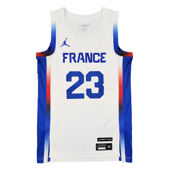 Maillot Marine Johannès Team France Jordan Limited Home