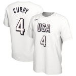 Color White of the product T-Shirt Stephen Curry Enfant Team Usa Nike