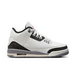 Color White of the product Air Jordan 3 Retro Cement Grey Enfant GS