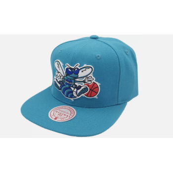 NBA Charlotte Hornets Mitchell&Ness Team Ground Hat 2.0 Snapback HWC | Mitchell & Ness