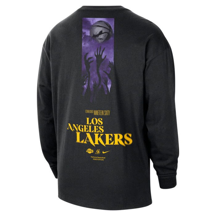 T-shirt Nike NBA Los Angeles Lakers black image n°1