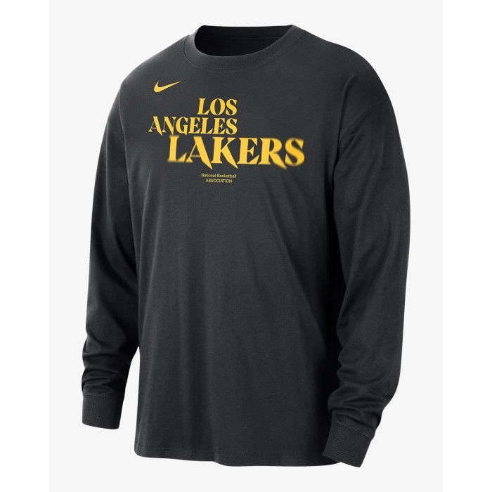 T-shirt Nike NBA Los Angeles Lakers black image n°4